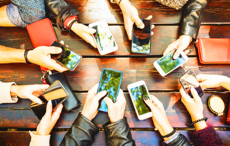 Hands on phones